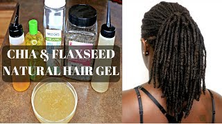 DIY Chia and Flaxseed Hair Gel for Natural Hair [upl. by Christal]