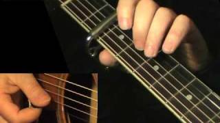 BLOWIN IN THE WIND Flatpicking Guitar Lesson  TAB by GuitarNick [upl. by Lebasile]