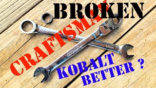 Craftsman Vs  Kobalt Tools [upl. by Rediah]