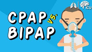 CPAP vs BiPAP  NonInvasive Ventilation EXPLAINED [upl. by Connor638]