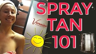 How to Get a Spray Tan [upl. by Yelak]