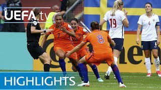 Womens EURO highlights Netherlands 10 Norway [upl. by Irafat]