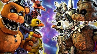 FNaF Withered vs Ignited Animatronics [upl. by Elene]