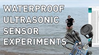 Experiment Waterproof Ultrasonic Transducer JSNSR04T20 [upl. by Ambrosine]