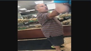 Short Man Rage at Bagel Shop [upl. by Hodess]