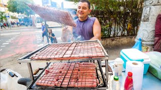 Street Food in Brazil  RIO DE JANEIRO Brazilian Food  Attractions in Rio Brazil [upl. by Ehman]