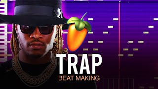 How to Make Trap Beats • FL STUDIO Beginner • Rhythm [upl. by Alicec]