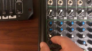 Mixer Basics Part 3  Eliminating Feedback with a Parametric EQ [upl. by Ramoj2]