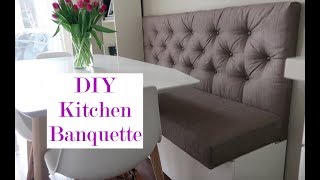 DIY Kitchen Banquette  Life Lessons with Mr X [upl. by Mikael]