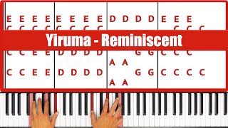 Reminiscent Piano  How to Play Yiruma Reminiscent Piano Tutorial [upl. by Salomone764]