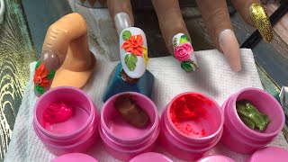 Cómo hacer tu plastilina de colores para 3D Uñas [upl. by Vokaay936]