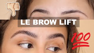 TUTORIEL BROW LIFT  PERMANENTE DES SOURCILS [upl. by Grunberg]