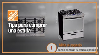 Tips para comprar una estufa  Línea Blanca  The Home Depot Mx [upl. by Bullock944]