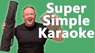 Simple Karaoke Setup for Mobile DJs  Add Another Component to your Services [upl. by Amerigo]