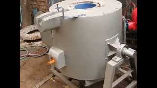 Indotherm Equipment Corporation Gas Fired Melting Furnace [upl. by Cai]