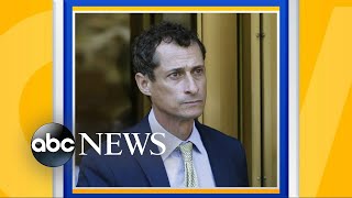 Anthony Weiner sentenced to prison [upl. by Novyart]