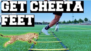 6 ELITE Agility LADDER DRILLS  How To Get Faster Feet [upl. by Rebmetpes]