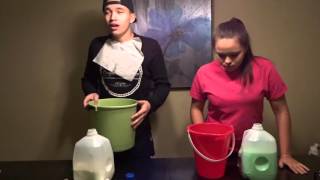 The Milk Challenge With My Sister [upl. by Wilhelm]