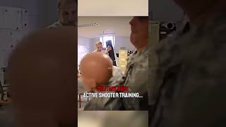 Military base active shooter scenario training‼️🤯 military army combat war [upl. by Egduj]