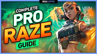 The COMPLETE PRO RAZE GUIDE  Valorant Tips Tricks amp Guides [upl. by Rabbi]