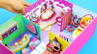 DIY Miniature Dollhouse in a Shoebox 2 [upl. by Tortosa]