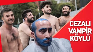 VAMPİR amp KÖYLÜ  SAÇINI SAKALINI MAVİYE BOYATMAK [upl. by Kcam384]