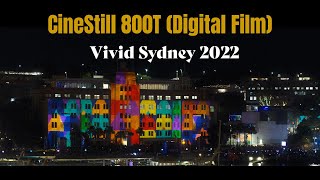 CineStill 800T Film Simulation Vivid Sydney Night 15 [upl. by Atteuqcaj]