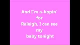 Darius Rucker Wagon Wheel Lyrics on Screen [upl. by Bilek]