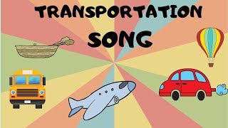 Transportation Song  Kids Songs  Easy Monkey Songs [upl. by Boonie]