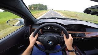 6Speed Manual BMW M5 E60 POV Test Drive amp Soundcheck [upl. by Eveleen]