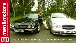 The Jaguar XJR vs The MercedesBenz EClass Feat Richard Hammond [upl. by Folsom]