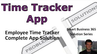 PowerApps Time Tracker [upl. by Morrill]