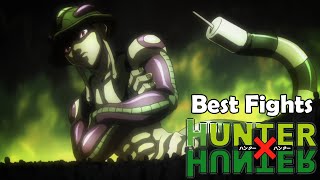 Best Fights Hunter X Hunter 60FPS [upl. by Adoh142]