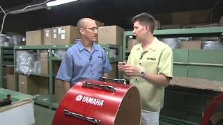 Yamaha Percussion Factory Tour  Part 2 Marching Drums [upl. by Anstice]