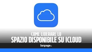 Come liberare spazio iCloud [upl. by Ayotol227]