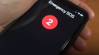 How to use Emergency SOS on the iPhone [upl. by Nordna]