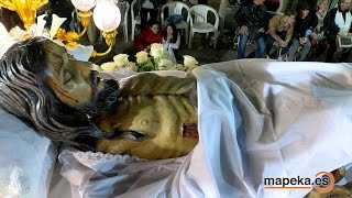 VIERNES SANTO NOCHE SEMANA SANTA ARCHENA 2016 PROCESIÓN DEL SANTO ENTIERRO [upl. by Seugirdor34]