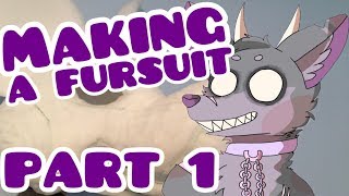 Making my first Fursuit Part 1Sculpting the head [upl. by Heath]