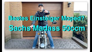 Bestes 4Takt Einsteiger Moped  Sachs Madass 50ccm  ogntr [upl. by Anes]