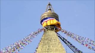 A Walk Around Boudhanath Stupa In Kathmandu Nepal [upl. by Nehgaem]