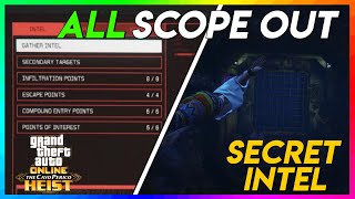 ALL SCOPE OUT Cayo Perico HEIST  MAP LOCATIONS GTA 5 Online [upl. by Arihsat980]