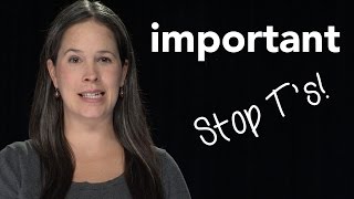 How to Pronounce IMPORTANT  American English [upl. by Kir]