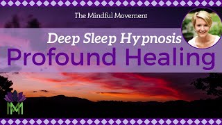 Use Your Powerful Mind Healing Deep Sleep Hypnosis  Mindful Movement [upl. by Pizor632]