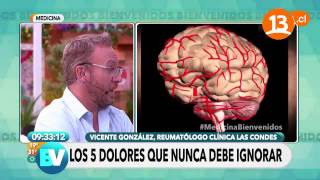 5 dolores que no debe ignorar 1 Aneurisma cerebral  Bienvenidos [upl. by Atinyl]