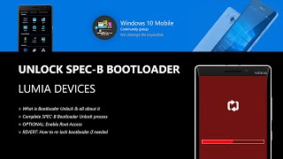 How to Unlock SPECB Bootloader LUMIA Devices [upl. by Mcclees]