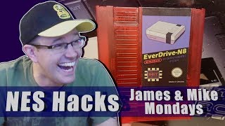 Playing some NES hacks  James amp Mike Mondays [upl. by Powel]