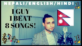 8 Songs 1 Beat Mashup by Nepali Guy [upl. by Yeroc]