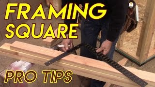 Framing Square Pro Tips [upl. by Drofniw964]