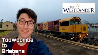 The Westlander Train Toowoomba to Brisbane Review  Queensland Rail [upl. by Kudva942]