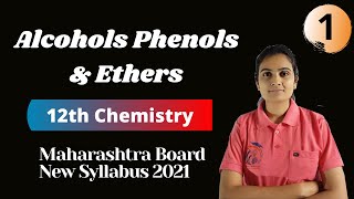 Alcohols Phenols and Ethers Class 12th Chemistry Part 1 [upl. by Sirdna]